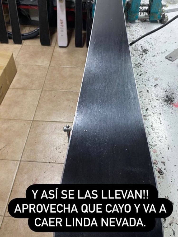 Esqui terminado