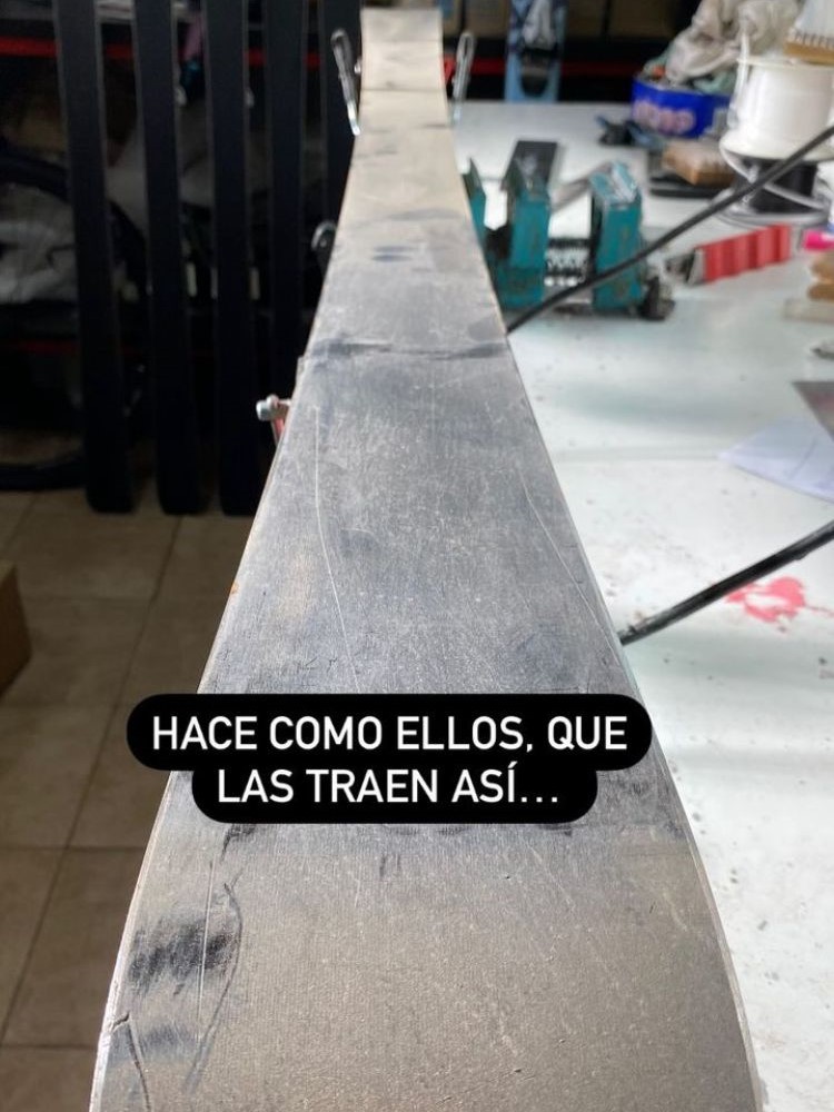 Esqui mal estado